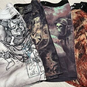 Affliction board shorts size 36